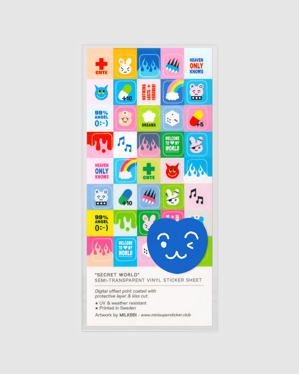 miniSUPER Sticker Club – ALL STICKERS