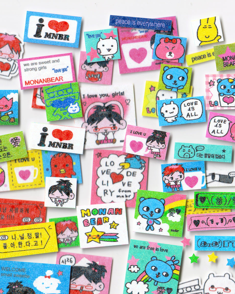 Stickers for Worn-Out Adults (Pink Ver.)