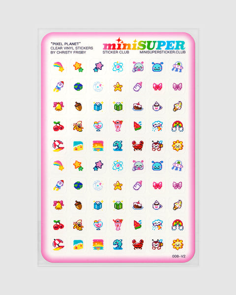 miniSUPER Sticker Club – ALL STICKERS – tagged 