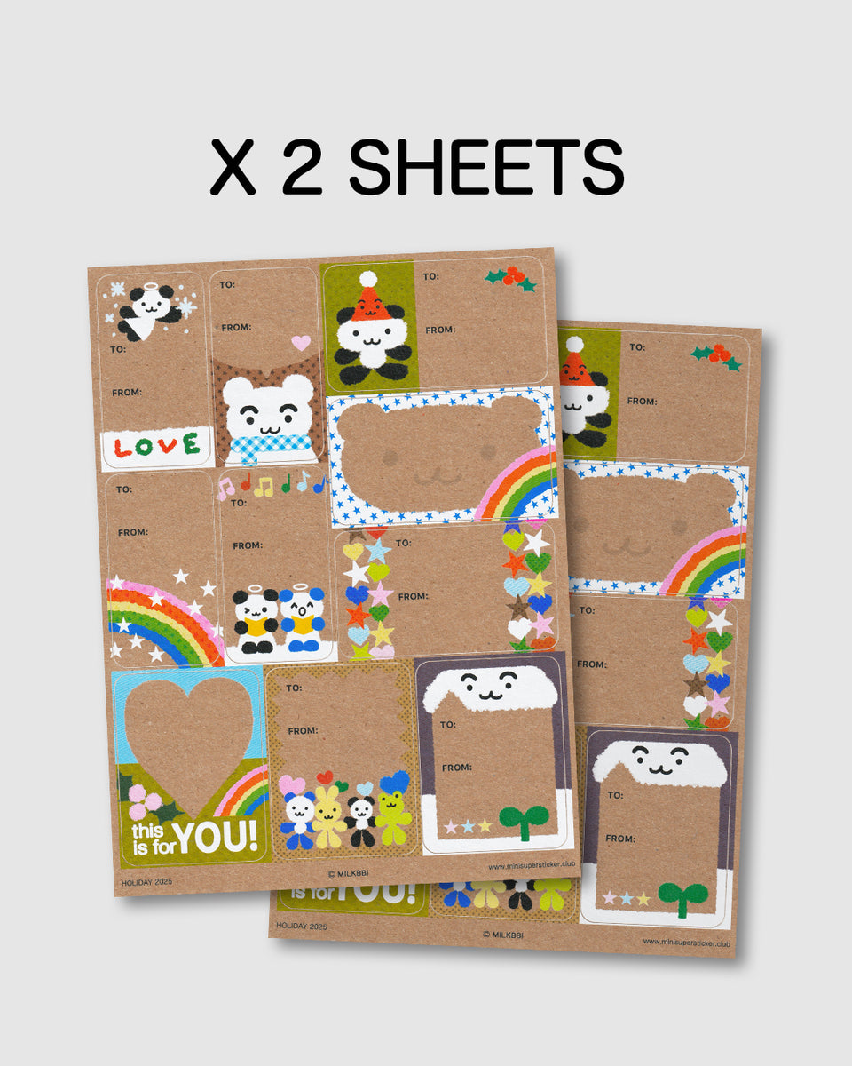 GIFT LABELS (2 SHEETS)