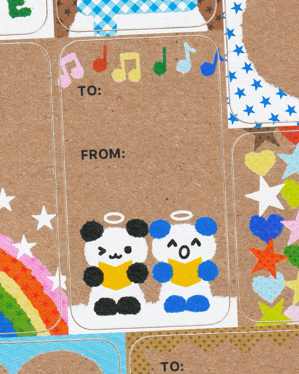 GIFT LABELS (2 SHEETS)